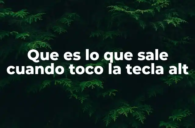 Cómo la tecla Alt mejora la productividad en la computación