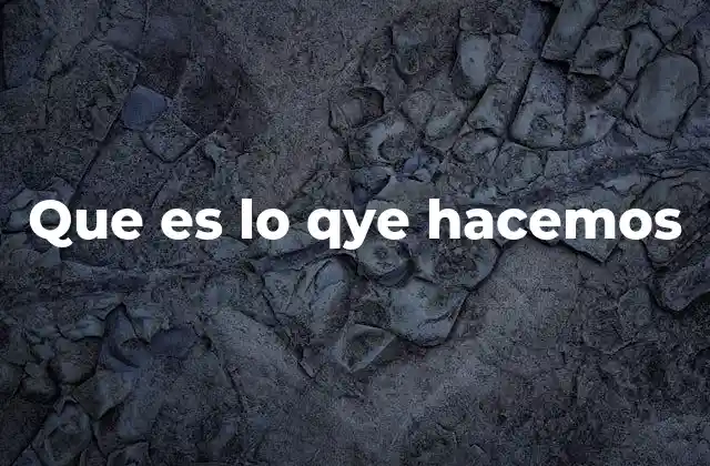 Más allá del qué hacemos: el por qué detrás de nuestras acciones