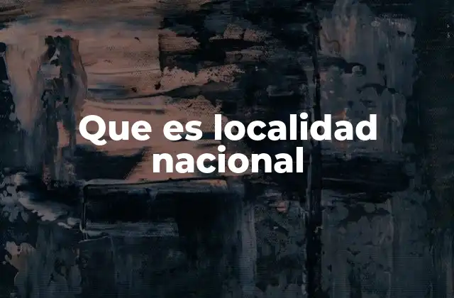 La importancia de las unidades territoriales en un país