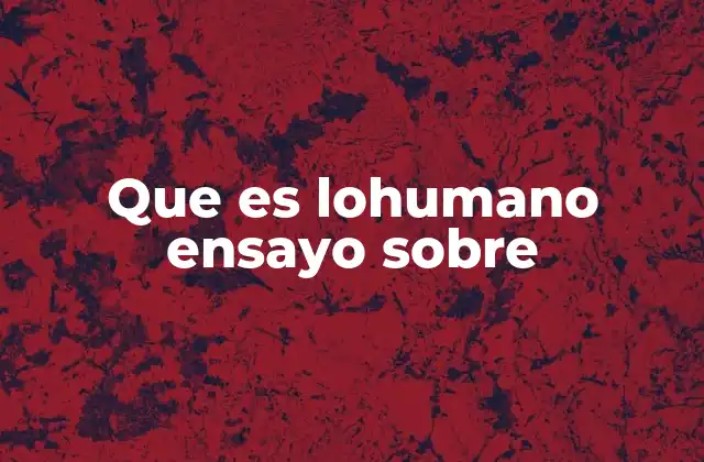 La identidad humana en el contexto social