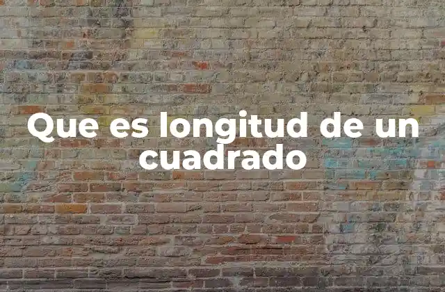 La importancia de la longitud en figuras geométricas