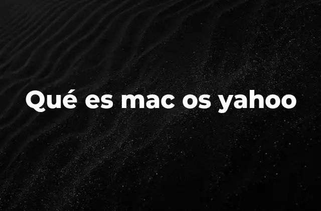 La presencia de Yahoo en el ecosistema Apple
