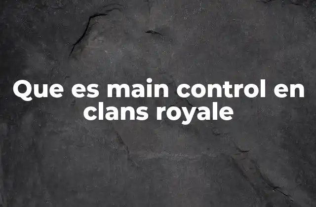 El rol del jugador principal en las partidas de Clan