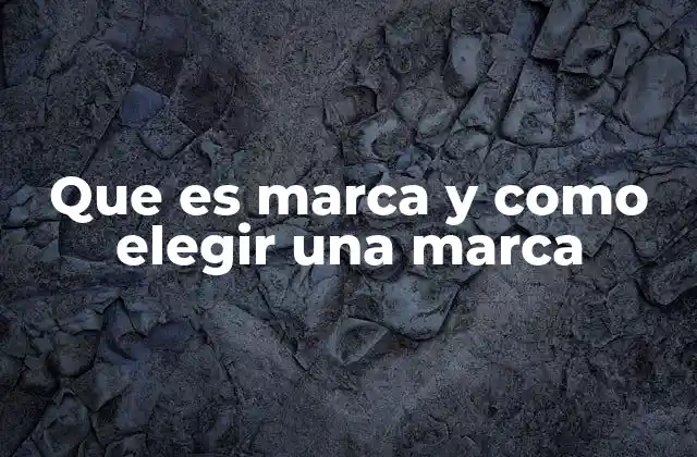 Que es Marca y como Elegir una Marca 2 Cómo construir una identidad de marca desde cero