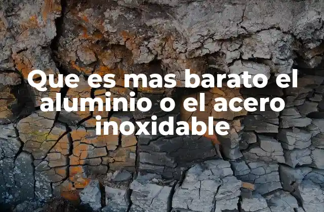 Comparando costos sin mencionar directamente los materiales