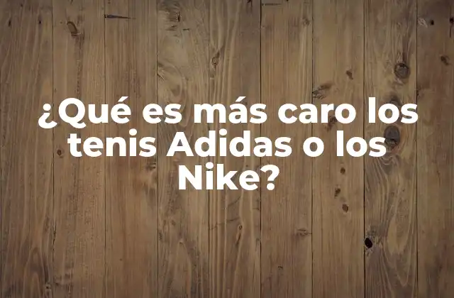 Factores que determinan el precio de los tenis deportivos