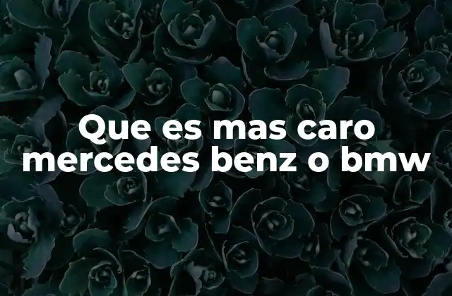 Comparando precios en el segmento premium
