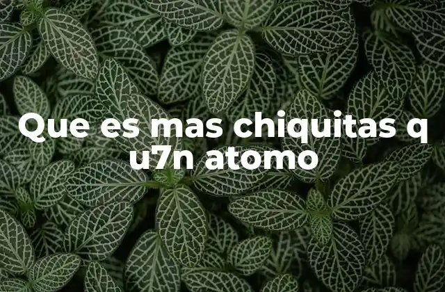 El mundo subatómico y sus partículas fundamentales