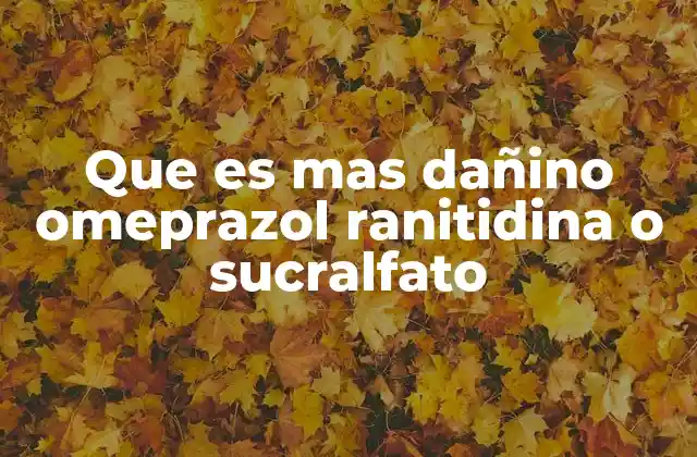 Diferencias en mecanismos de acción y efectos en el organismo