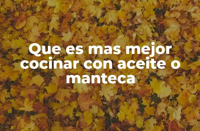 Diferencias entre los ingredientes de uso común en la cocina