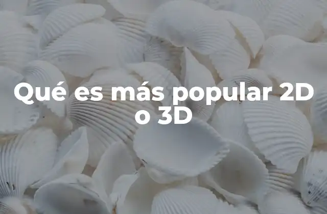 La evolución del 2D y 3D en la cultura pop