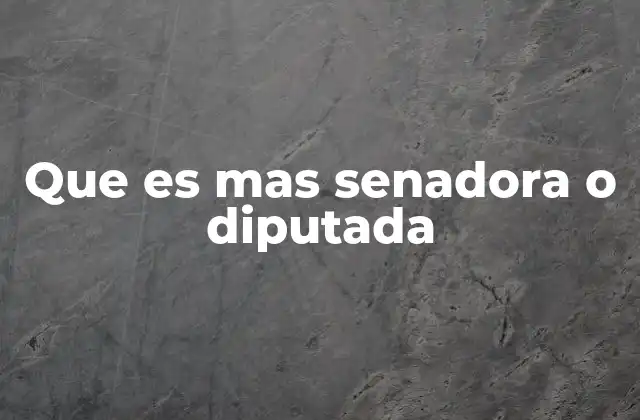 El rol institucional de las figuras femeninas en el poder legislativo