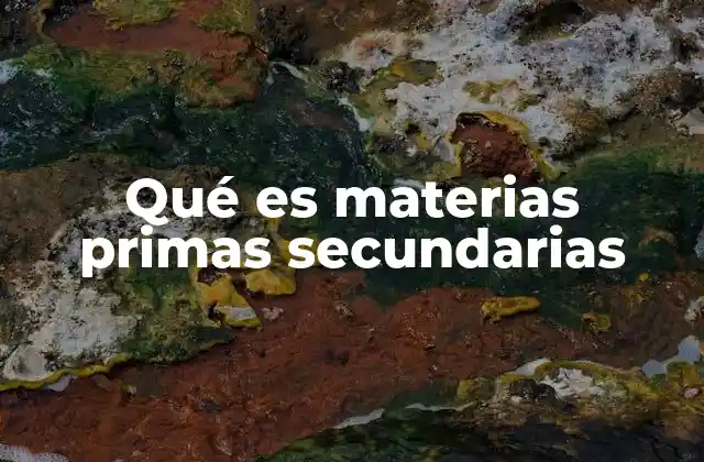 El papel de las materias complementarias en la producción