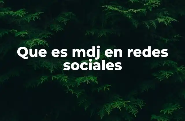 Que es Mdj en Redes Sociales 2 El papel de los acrónimos en las redes sociales