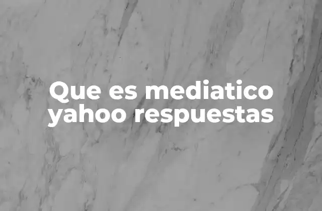 Que es Mediatico Yahoo Respuestas 2 El legado de una comunidad digital