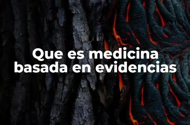 El impacto de la medicina basada en evidencias en la salud pública