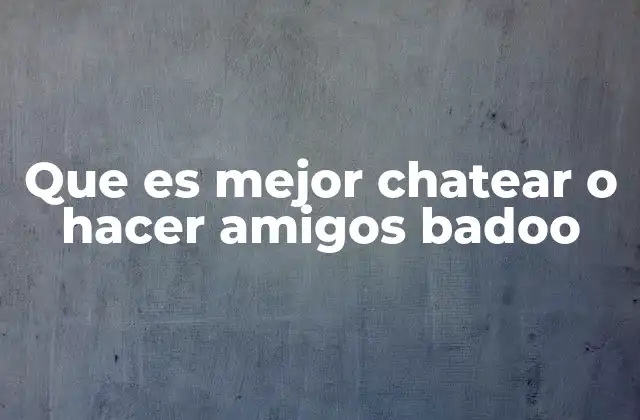 Conectar con otras personas en el mundo virtual