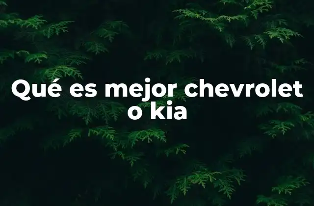 Comparando prestaciones y tecnología en vehículos similares