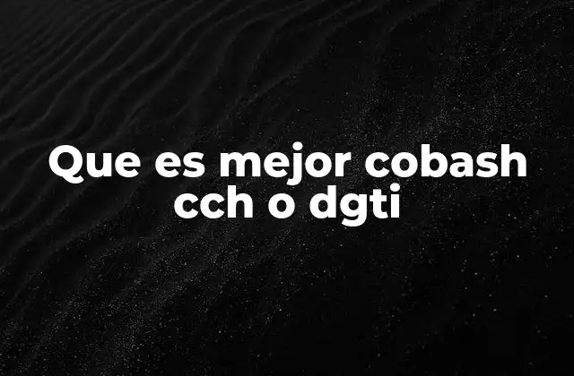 Comparando opciones del sector público en México