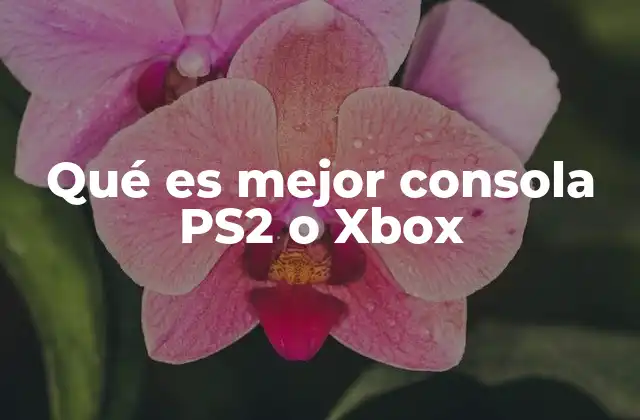 Qué es Mejor Consola Ps2 o Xbox