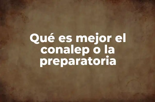 Comparando opciones educativas para el futuro profesional