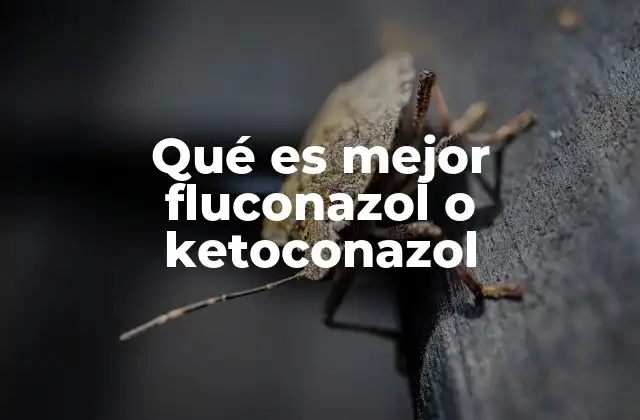 Comparación entre los antifúngicos triazólicos