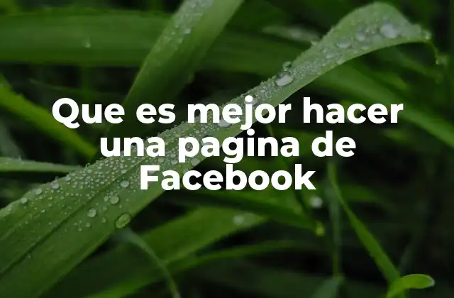 Que es Mejor Hacer una Pagina de Facebook 2 Cómo elegir la mejor plataforma para tu presencia digital