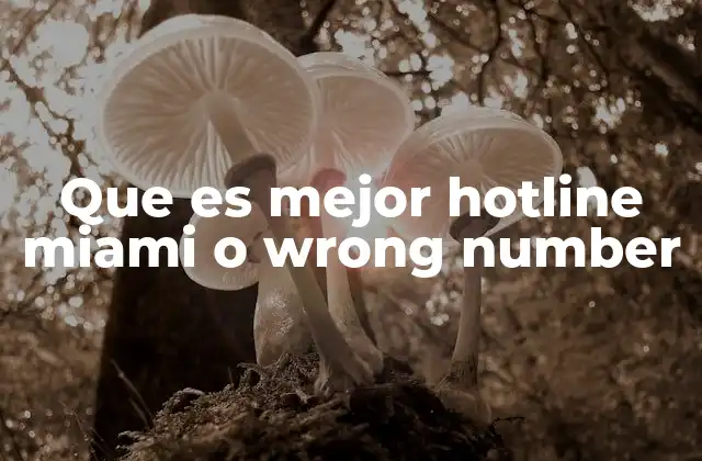 Que es Mejor Hotline Miami o Wrong Number