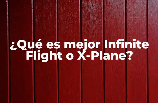 Comparación entre plataformas de simulación de vuelo