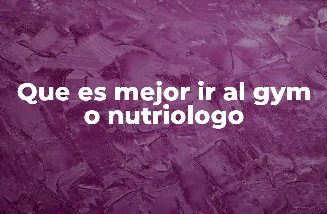 La importancia de equilibrar salud física y nutricional