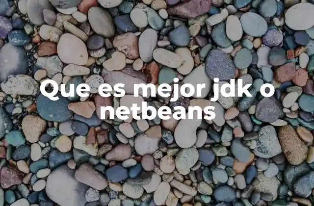 La importancia del JDK en el desarrollo de aplicaciones Java