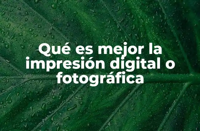 Diferencias entre los métodos de impresión sin mencionar directamente la palabra clave