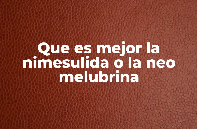 Características farmacológicas de ambos medicamentos