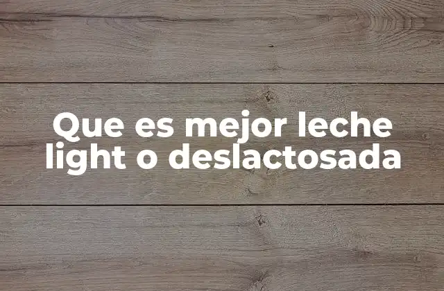 Diferencias nutricionales entre las alternativas a la leche entera