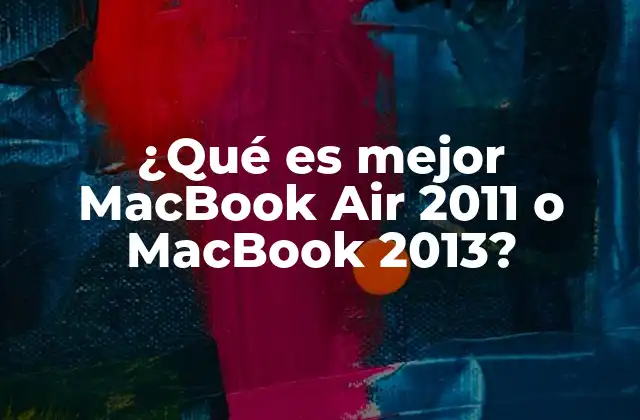 Comparación entre laptops de Apple en la primera década del siglo XXI