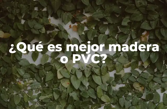 Ventajas y desventajas de los materiales de carpintería