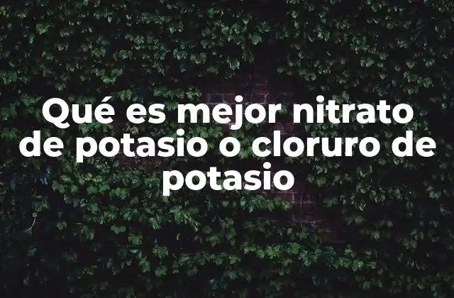 Características químicas y propiedades físicas de ambos compuestos