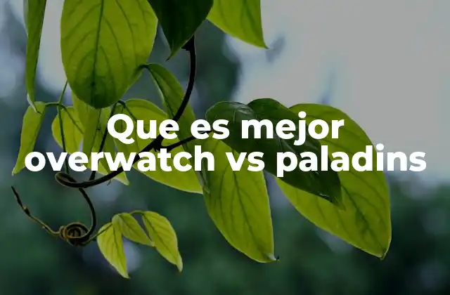 Diferencias fundamentales entre dos títulos de acción multijugador