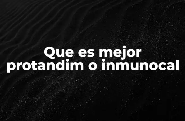 Que es Mejor Protandim o Inmunocal 2 Cómo funcionan Protandim e Inmunocal en el cuerpo