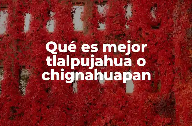 Qué es Mejor Tlalpujahua o Chignahuapan