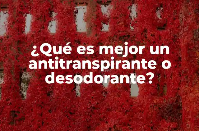 La ciencia detrás de la transpiración y la higiene corporal