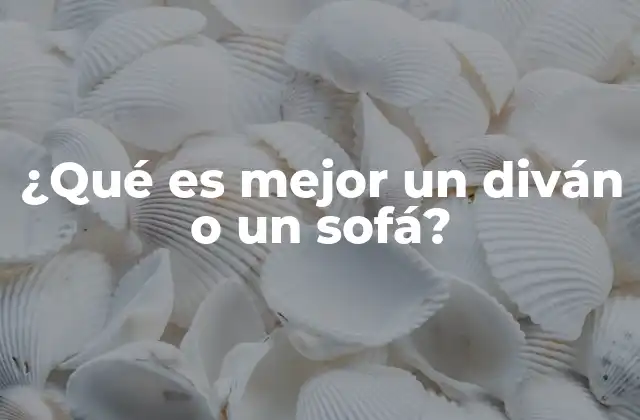 Diferencias entre los muebles de asiento