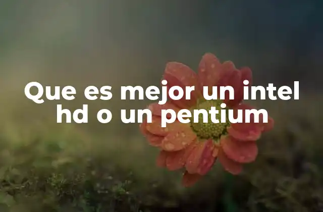 Diferencias entre procesadores y gráficos integrados en Intel