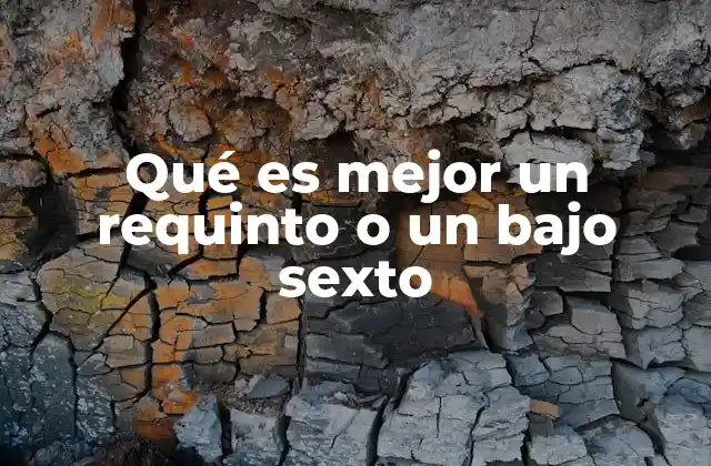 Qué es Mejor un Requinto o un bajo Sexto