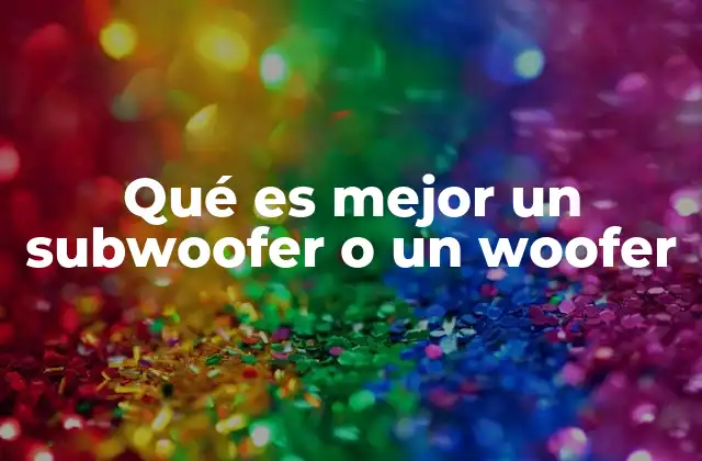 Comparando el impacto sonoro de ambos tipos de altavoces