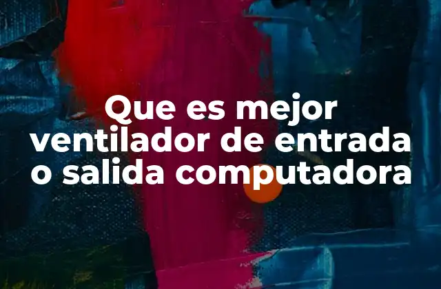 Que es Mejor Ventilador de Entrada o Salida Computadora 2 Flujo de aire y distribución de calor en el interior del gabinete