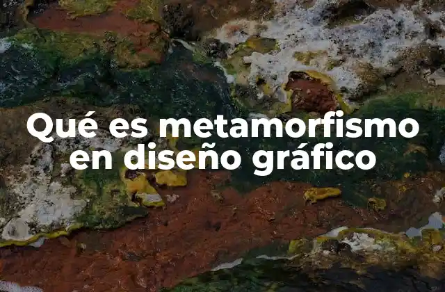 Qué es Metamorfismo en Diseño Gráfico