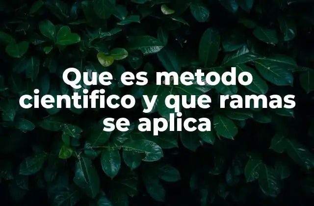 El proceso sistemático detrás del avance del conocimiento