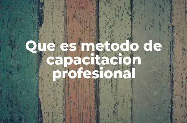 La importancia de la formación estructurada en el desarrollo laboral