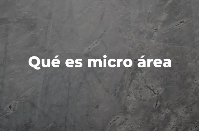 La importancia de los análisis espaciales en pequeñas escalas